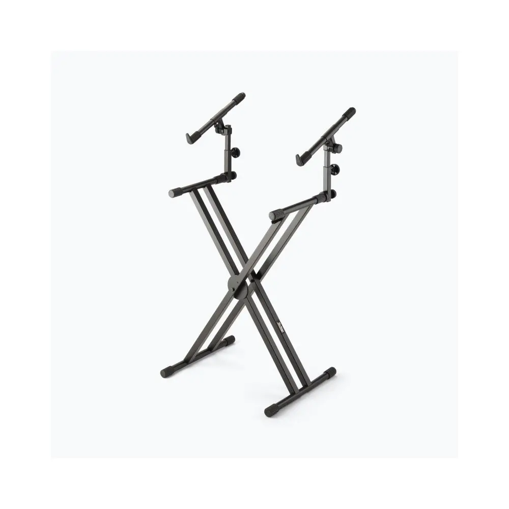 Soporte para teclado Double-X ERGO-LOK con segundo nivel On Stage KS7292