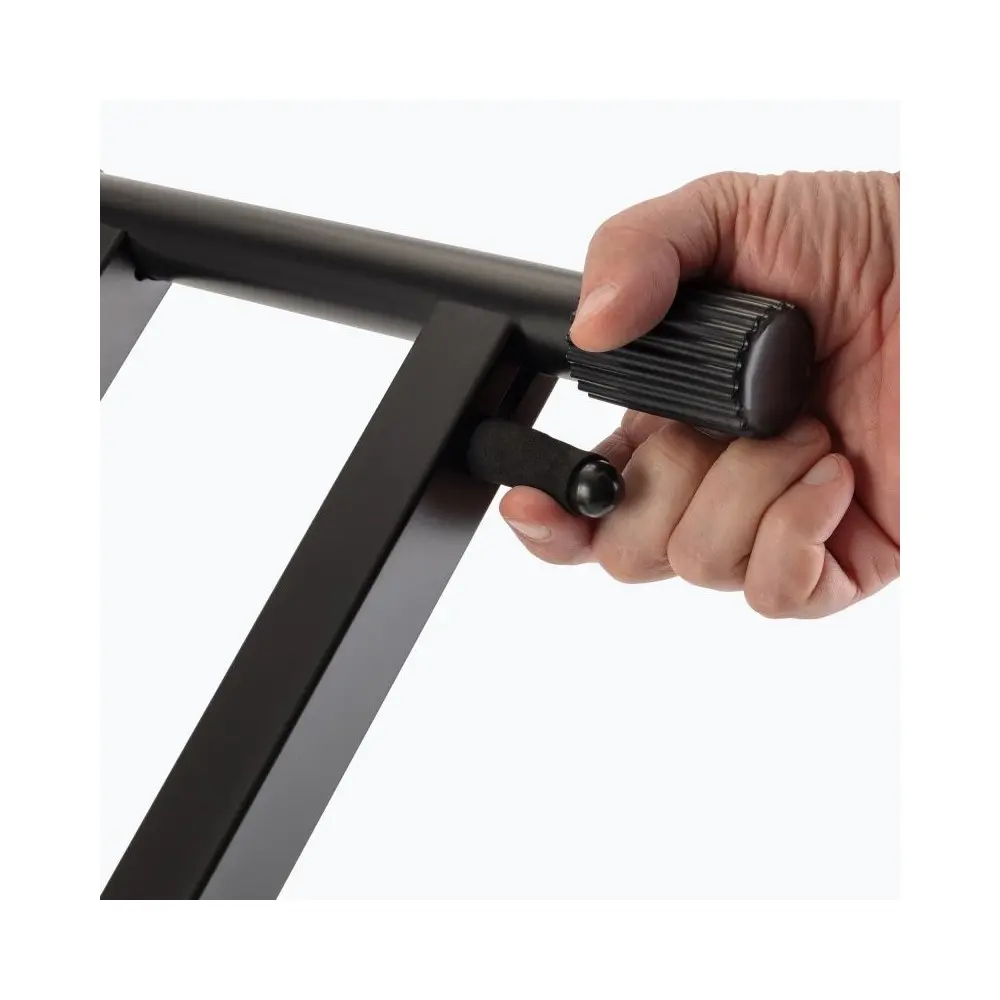 Soporte para teclado Double-X ERGO-LOK con segundo nivel On Stage KS7292