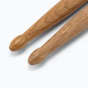 Palillos de Hickory (7A, punta de madera, 12 unidades) On Stage HW7A