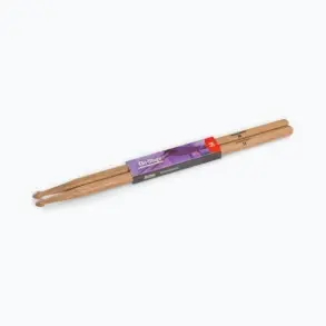 Pack X 12 Pares De Palillos para bateria 5A Hickory Punta de madera On Stage HW5A