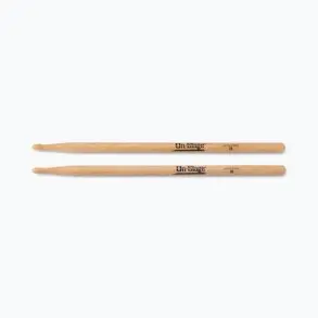 Pack X 12 Pares De Palillos para bateria 2B Hickory Punta de Madera On Stage HW2B