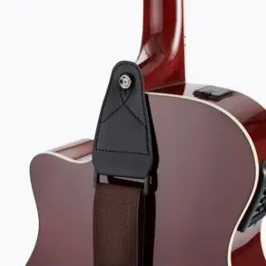 Correa de guitarra con extremos de cuero On Stage GSA10BR