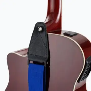 Correa de guitarra con extremos de cuero On Stage GSA10BL