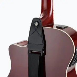 Correa de guitarra con extremos de cuero On Stage GSA10BK