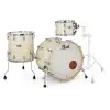 Bateria Pearl Session Studio Select White Marine Pearl 3 Cuerpos