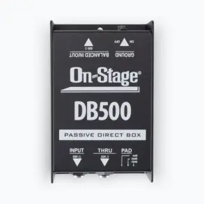 Caja DI pasiva On Stage DB500