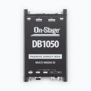 Caja DI multimedia pasiva On Stage DB1050