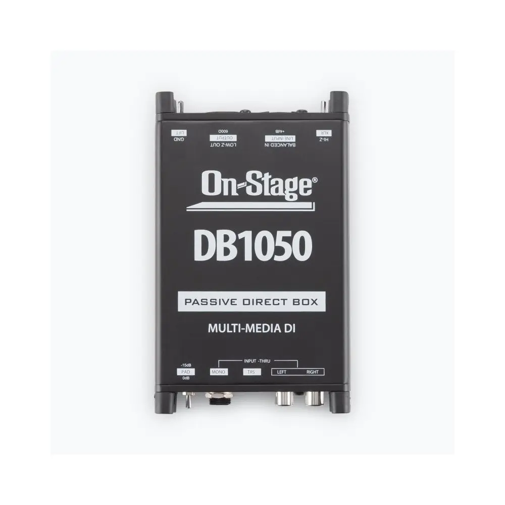 Caja DI multimedia pasiva On Stage DB1050