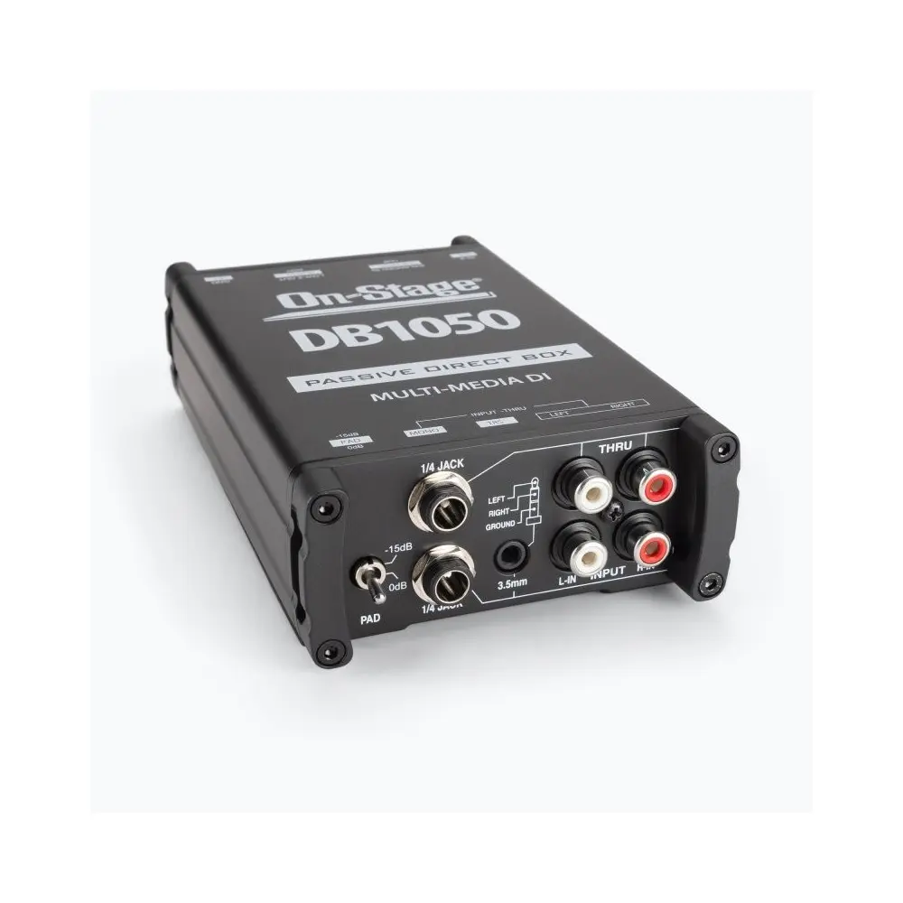 Caja DI multimedia pasiva On Stage DB1050