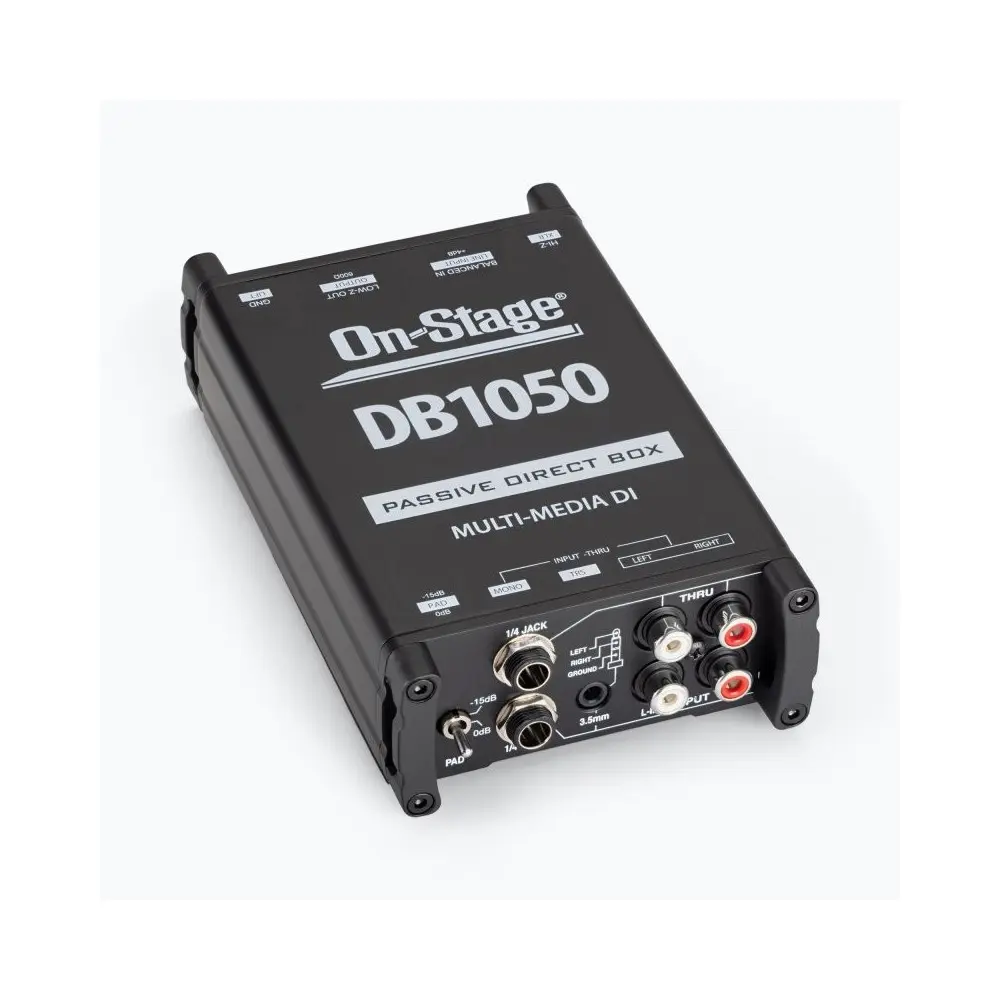 Caja DI multimedia pasiva On Stage DB1050