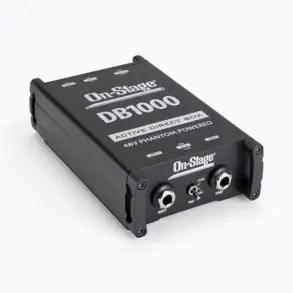 Caja DI activa On Stage DB1000
