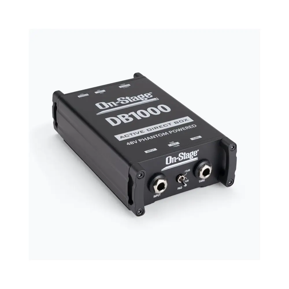 Caja DI activa On Stage DB1000