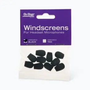 Paravientos para micrófonos de diadema On Stage ASWS20B10