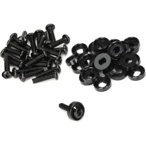 Paquete de 25 tornillos con arandelas para rack universal On Stage WSR7025