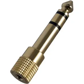 Adaptador de mini plug 1/8" a plug 1/4" On Stage WHA4500