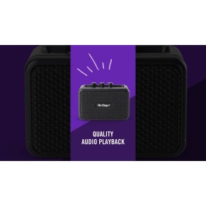 Amplificador de guitarra recargable USB con Bluetooth 5W On Stage TGA01