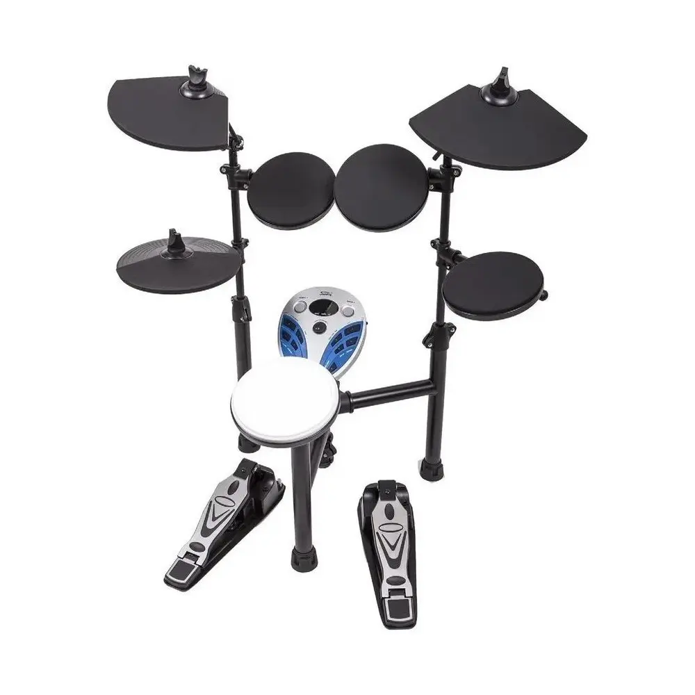 Bateria Electronica 4 Cuerpos 7 Pads Thunder THD130