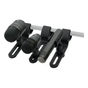 Set 7 Microfonos Para Bateria con Estuche Ross M814