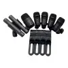 Set 7 Microfonos Para Bateria con Estuche Ross M814