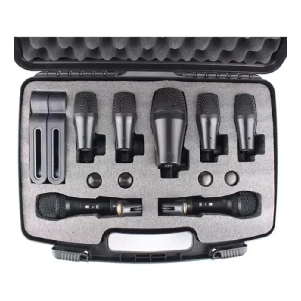 Set 7 Microfonos Para Bateria Ross PGA7