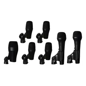 Set 7 Microfonos Para Bateria Ross PGA7