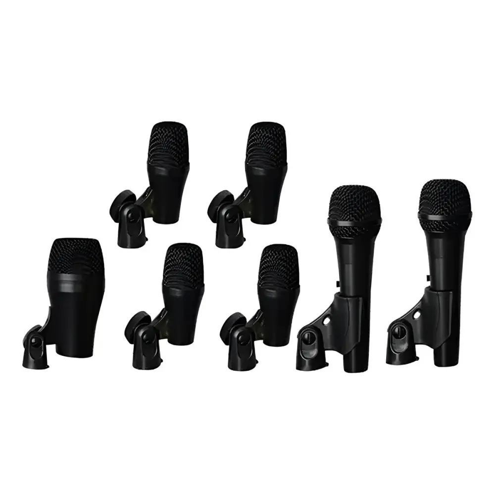 Set 7 Microfonos Para Bateria Ross PGA7