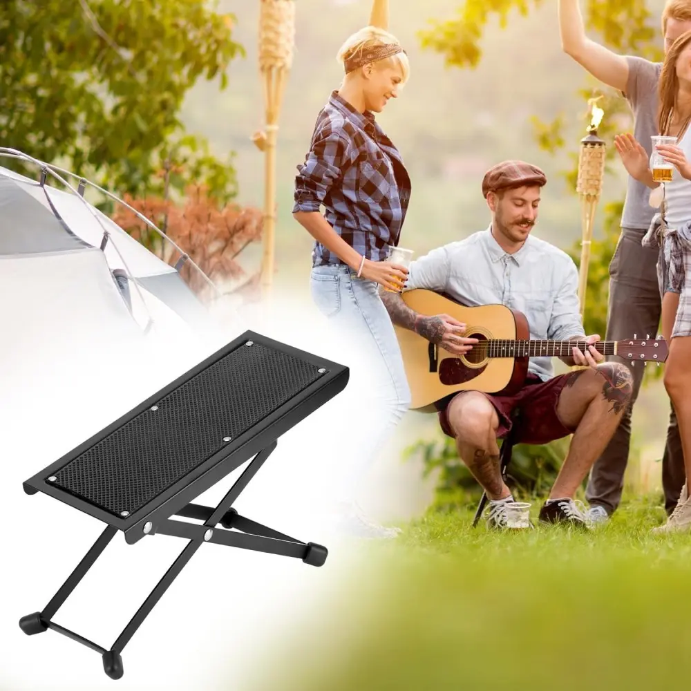 Banquito Apoya Pie Metalico con goma anti deslizante DLine DB01