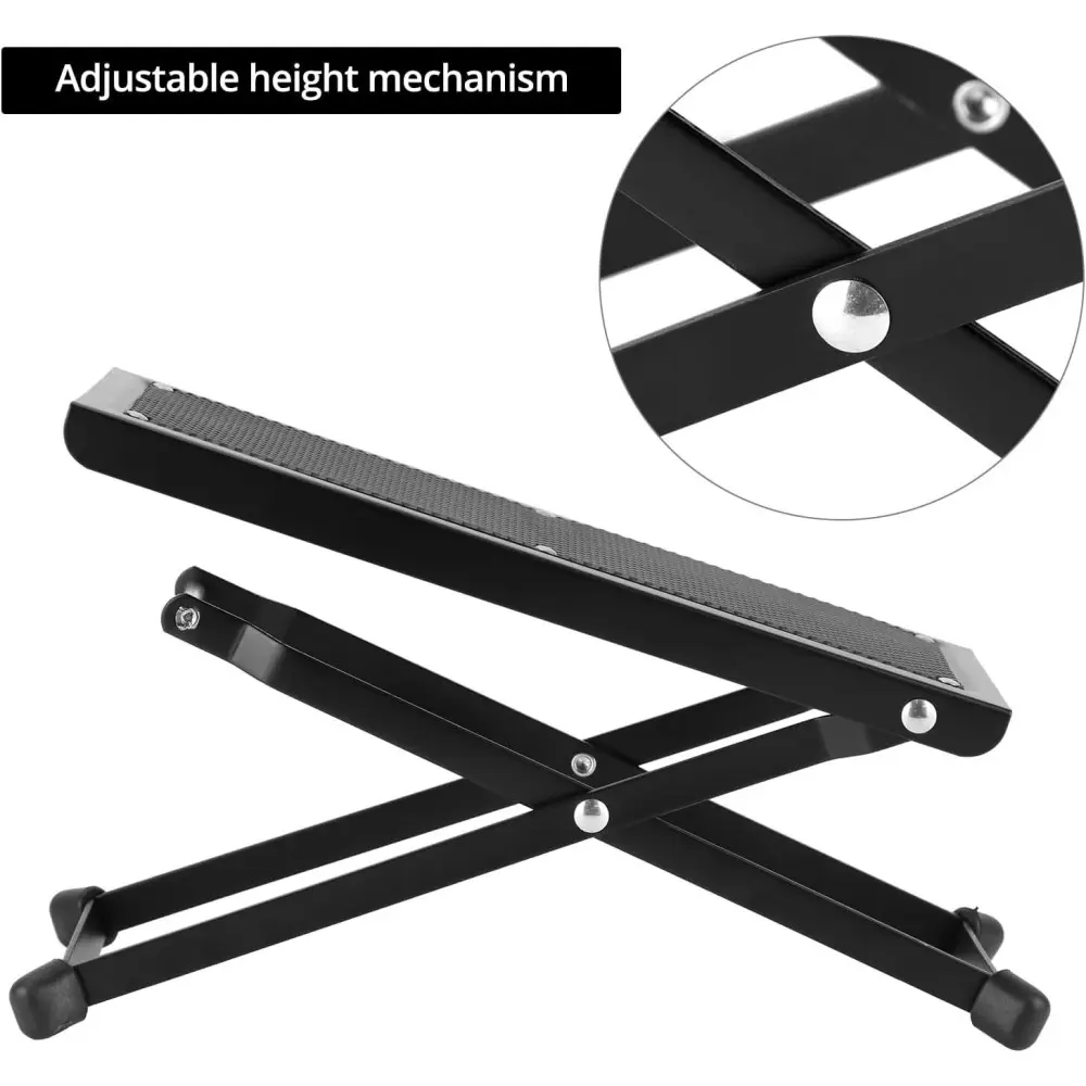 Banquito Apoya Pie Metalico con goma anti deslizante DLine DB01