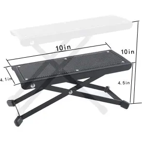 Banquito Apoya Pie Metalico con goma anti deslizante DLine DB01