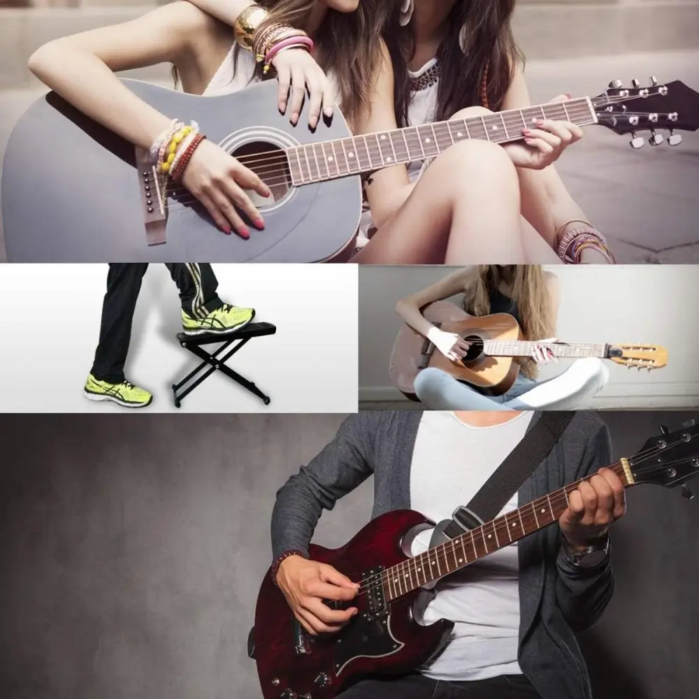 Banquito Apoya Pie Metalico con goma anti deslizante DLine DB01