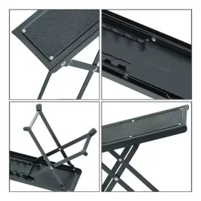 Banquito Apoya Pie Metalico con goma anti deslizante DLine DB01