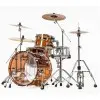 Bateria Acustica Pearl Crystal Beat Bombo 22 3 Cuerpos Acrilico Liquid Smoke