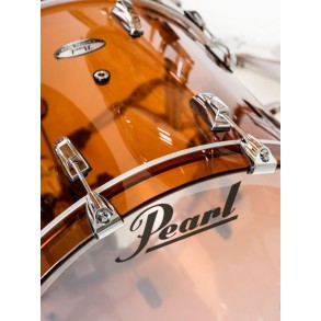 Bateria Acustica Pearl Crystal Beat Bombo 22 3 Cuerpos Acrilico Liquid Smoke