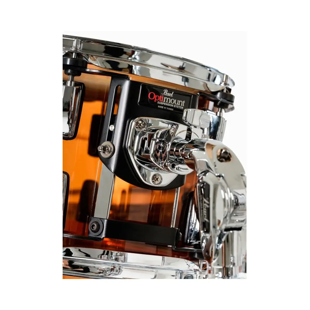 Bateria Acustica Pearl Crystal Beat Bombo 22 3 Cuerpos Acrilico Liquid Smoke