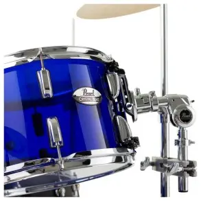 Bateria Acustica Pearl Crystal Beat Bombo 22 4 Cuerpos Acrilico Blue Sapphire