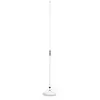 Soporte de Microfono recto con base redonda On Stage MS7201W-BB Blanco