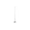 Soporte de Microfono recto con base redonda On Stage MS7201W-BB Blanco