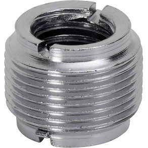 Adaptador de tornillo de micrófono de 5/8" macho a 3/8" hembra On Stage MA-200