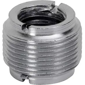 Adaptador de tornillo de micrófono de 5/8" macho a 3/8" hembra On Stage MA-200