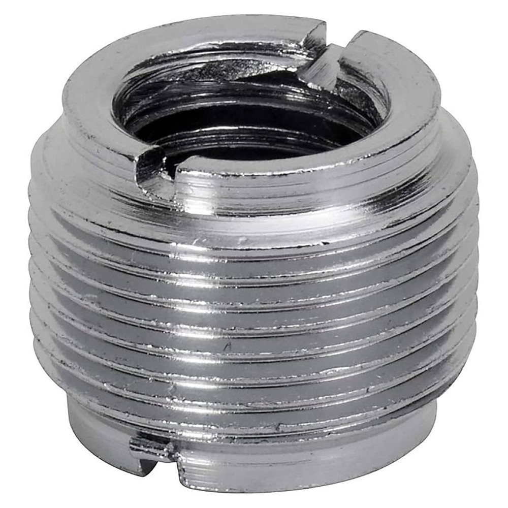 Adaptador de tornillo de micrófono de 5/8" macho a 3/8" hembra On Stage MA-200