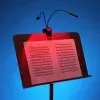 Luz Led Para Atril de partituras recargable por USB doble braso On Stage LED2224-EXP