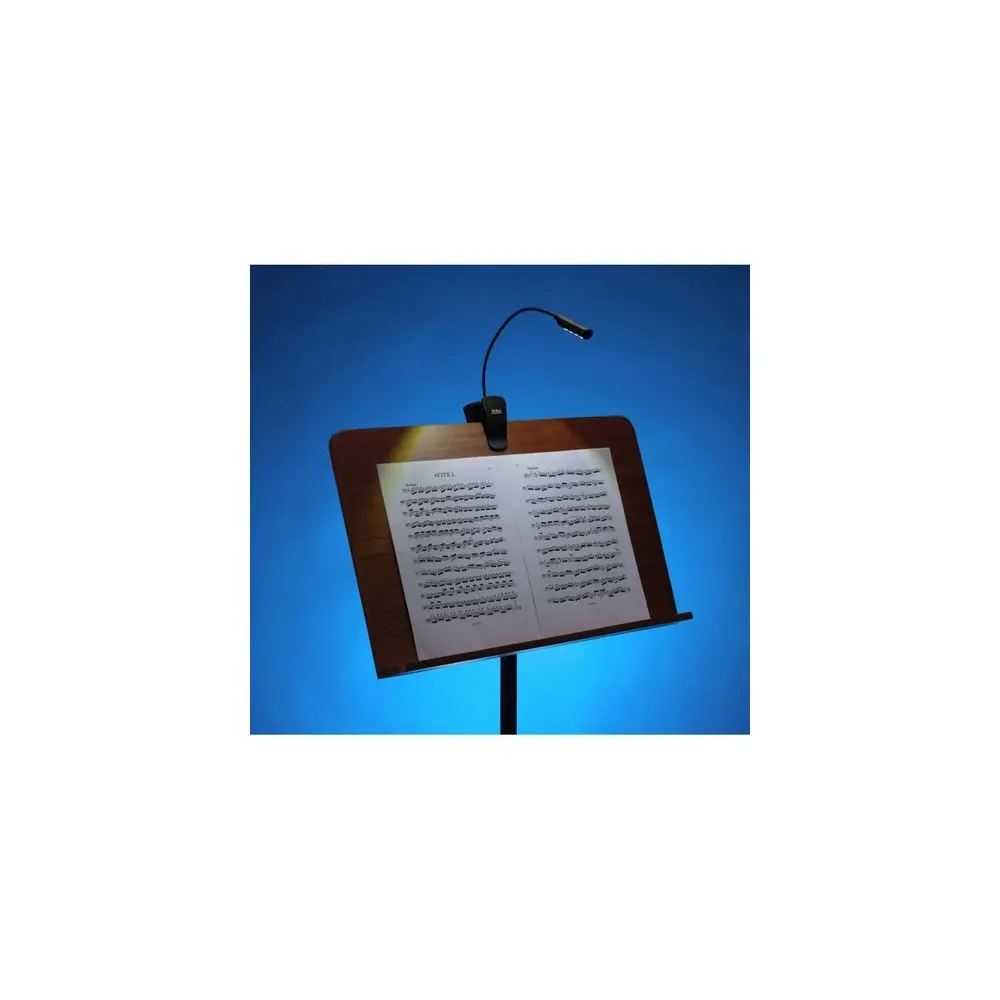 LUZ DE ATRIL Lámpara de partituras recargable por USB - EXP On Stage LED2214-EXP