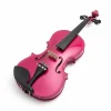 Violin De Estudio Stradella 4/4 Mv1411 Estuche Y Accesorios Fuxia Stradella MV141144FX