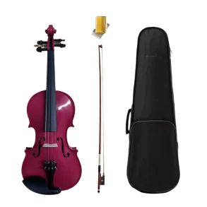 Violin De Estudio Stradella 4/4 Mv1411 Estuche Y Accesorios Fuxia Stradella MV141144FX