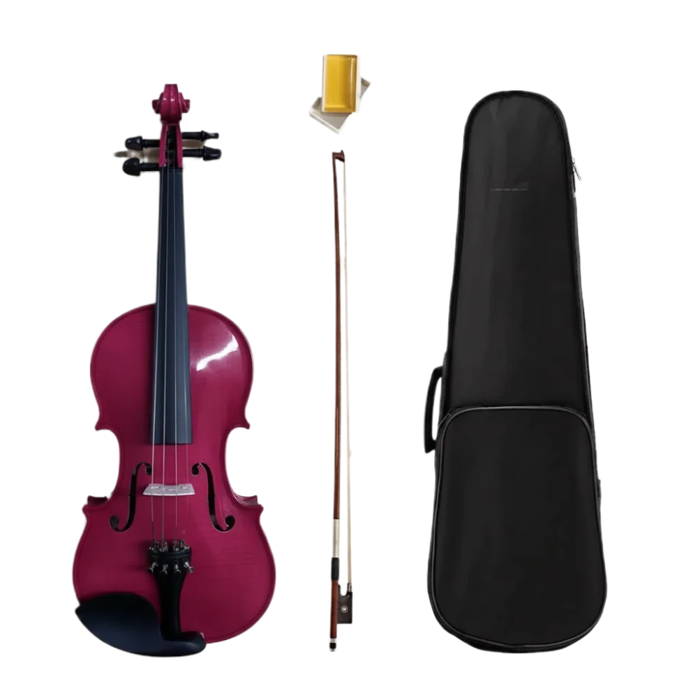 Violin De Estudio Stradella 4/4 Mv1411 Estuche Y Accesorios Fuxia Stradella MV141144FX