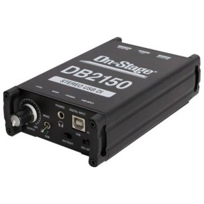 Caja DI USB pasiva On Stage DB2150