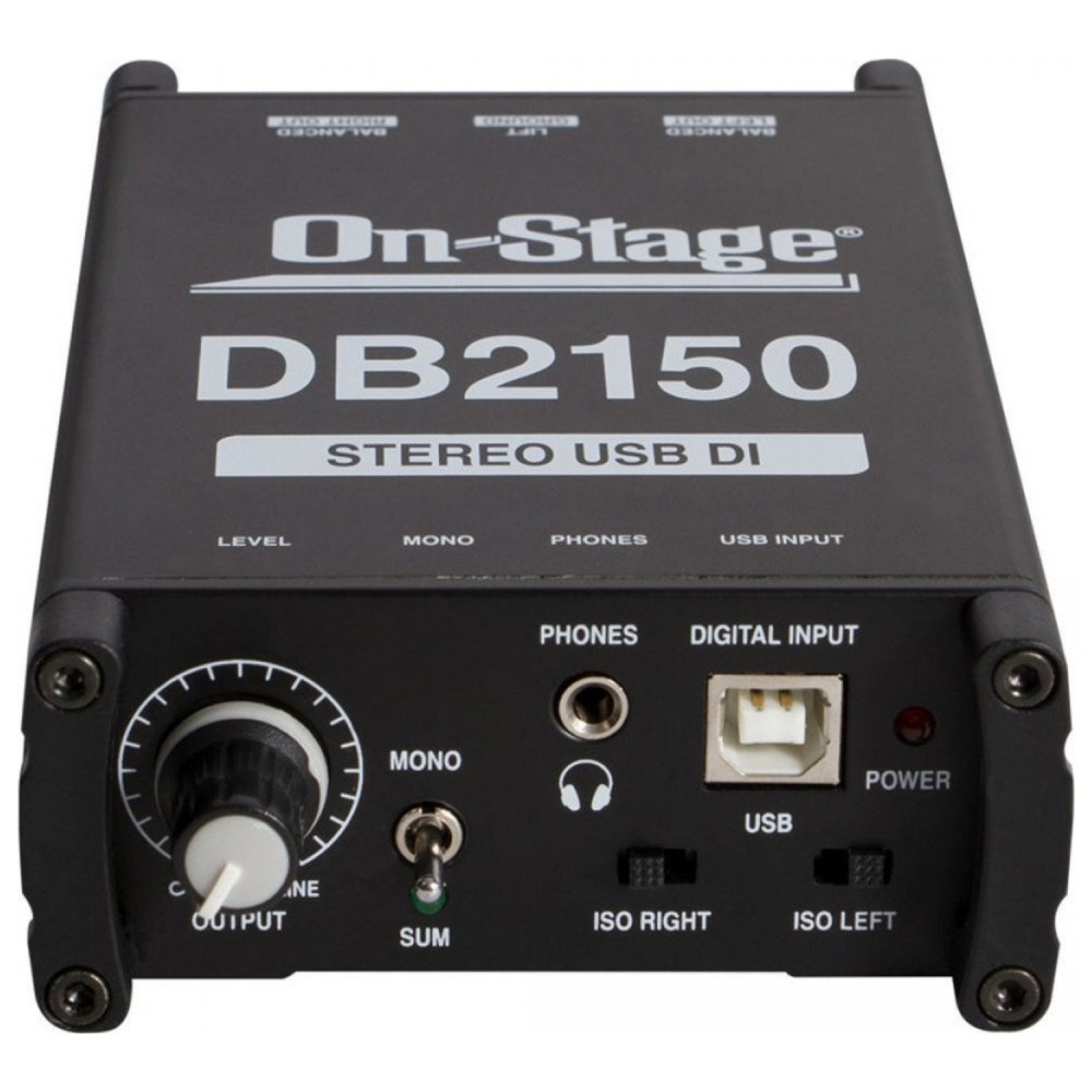 Caja DI USB pasiva On Stage DB2150