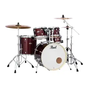 Batería Pearl Decade Maple Crimson Galaxy 5 Cuerpos