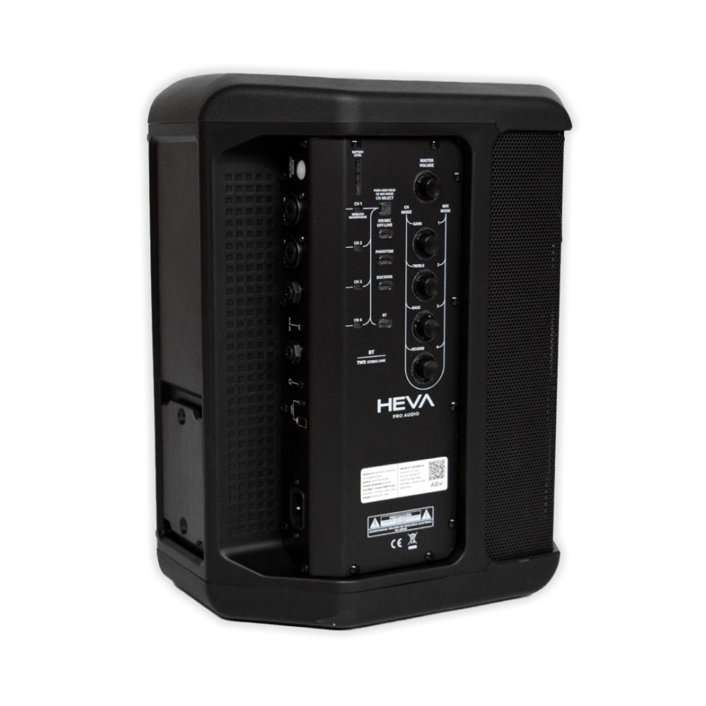 Bafle Activo 8" Recagable con Bluetooth Heva Pro Audio PB200