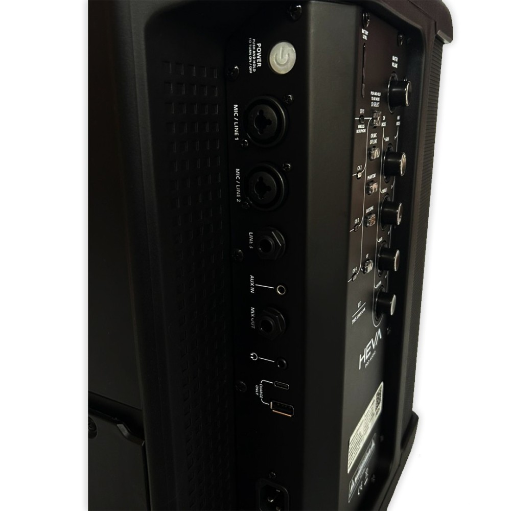 Bafle Activo 8" Recagable con Bluetooth Heva Pro Audio PB200